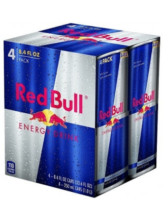 RED BULL 4PACK CAN 25CL 6X4PK