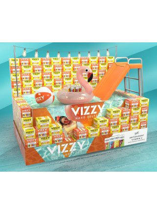 VIZZY HARD SELTZER VARIETY CANS 12OZ 2X12PK