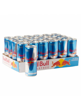 RED BULL SUGAR FREE 25CL 24PK