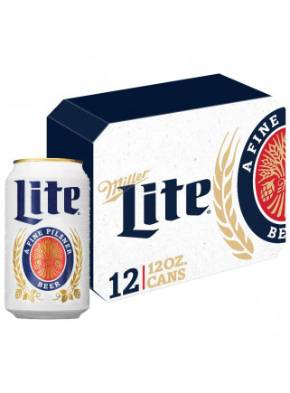 MILLER LITE CAN 10 OZ 4X6PK 29 5CL 